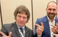 Eduardo Bolsonaro afirma que Javier Milei obteve apoio do candidato que ficou em 4° lugar na disputa, VEJA VÍDEO