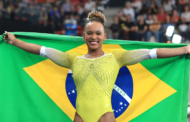 Pan de Santiago: Rebeca Andrade confirma favoritismo e é ouro no salto