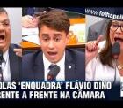 Nikolas Ferreira entra em confronto frente a frente com Flávio Dino, é interrompido por comunista e reage: ‘sem medo de ir à Maré, mas com medo de perguntas’; VEJA VÍDEO!