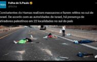 ‘Hipocrisia ou Mau-caratismo?’ – Velha mídia chama terroristas do Hamas de ‘combatentes’, e manifestantes do 8 de janeiro de ‘terroristas’