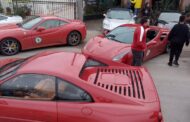 Água da chuva invade garagem com 10 Ferraris avaliadas em R$ 40 milhões; VEJA VÍDEO