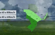 Frente fria deve provocar temporais no Sul; calor continua em grande parte do país