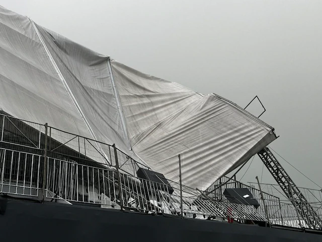 AGORA: Fórmula 1: tempestade derruba teto de arquibancadas em Interlagos; veja vídeo do momento