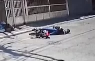 Após praticar roubo, menor morre ao passar mal e cair de moto; VEJA VÍDEO