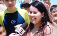 “Jesus é água para quem tem sede”, prega jovem em reportagem sobre calor