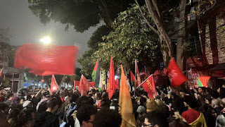 BRASIL: MANIFESTANTES DE ESQUERDA VÃO ÀS RUAS EM SP PARA DEFENDER O HAMAS