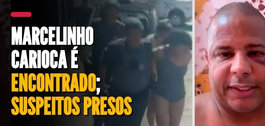VEJA PRISÃO DE SUSPEITOS DE SEQUESTRO DE MARCELINHO CARIOCA APÓS RESGATE DE EX-JOGADOR; VÍDEO