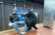 VÍDEO: VEJA O M0MENTO QUE HOMEM LEVA S0C0, CAI EM TRILHOS DE METRÔ E M0RR3 4TR0P3L4D0