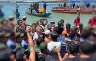 BRASIL: BOLSONARO É SEGUIDO POR JANGADAS EM PASSEIO POR PISCINAS NATURAIS EM ALAGOAS