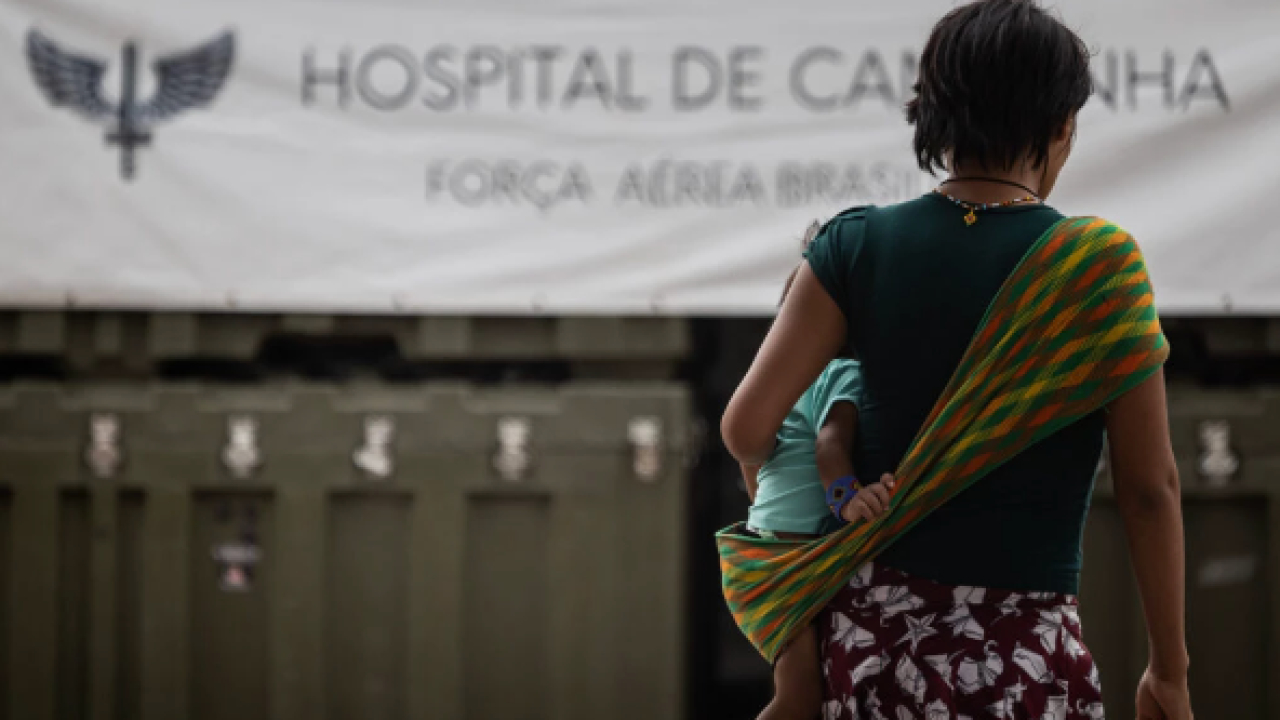 CRIANÇAS SOFREM COM DESNUTRIÇÃO GRAVE NO TERRITÓRIO YANOMAMI