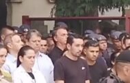 Enterro: Bolsonaro, Tarcísio e Derrite prestam homenagem a PM morto em SP