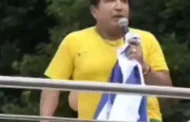 Senador Magno Malta discursa em ato na paulista, faz analogia ao povo de Israel em frente ao mar vermelho e diz: DIZEI AO POVO QUE MARCHE; VEJA VÍDEO