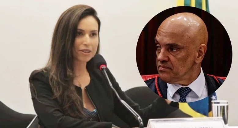 Alexandre de Moraes manda bloquear contas bancárias de juíza Ludmila Lins Grilo exilada nos EUA