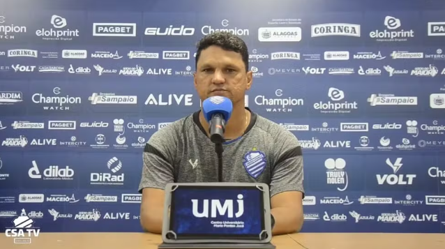 Bebeto Moraes fala sobre desafio de comandar CSA no clássico contra o CRB pela Copa Alagoas