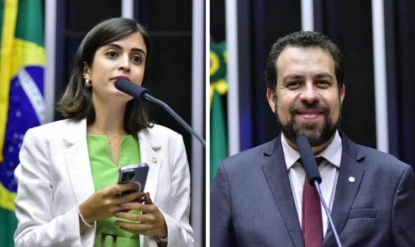 ‘Briga dos esquerdas’ – Tabata Amaral processa Boulos por pesquisa eleitoral irregular
