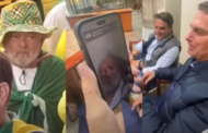 Bolsonaro conversa com “sósia” de Lula e recebe um pedido (veja o vídeo)