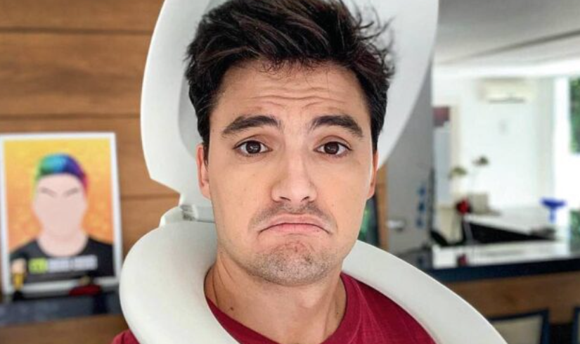 Após fazer o ‘L’, Felipe Neto fala em virar as costas para Lula e ir curtir patrimônio