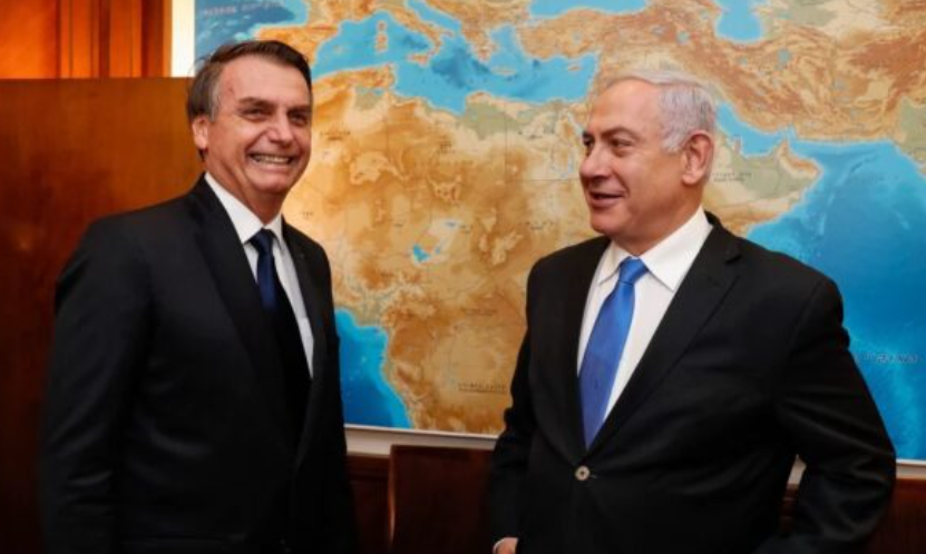 Bolsonaro diz que foi convidado por Netanyahu para visitar Israel