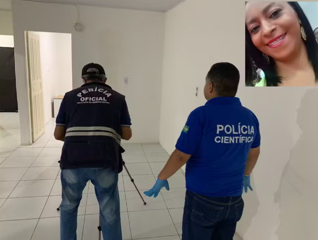 Perícia encontra manchas de sangue na casa de mulher achada morta dentro de geladeira em Maceió