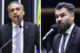 Gayer chama Globo de “lixo” e Delegado joga microfone no chão (veja o vídeo)