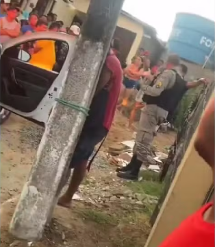 Homem é amarrado a poste após tentar estuprar e ameaçar vítima no interior de Alagoas