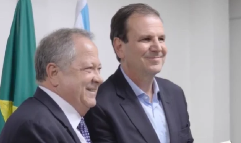 Chiquinho Brazão foi secretário de Eduardo Paes até fevereiro