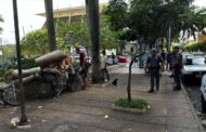 VEJA VÍDEO – Emurb retira pessoas em situação de rua de praça com apoio da Polícia Militar em Rio Preto