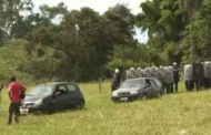 URGENTE: MST é expulso ‘debaixo de bomba’, após invadir fazenda no interior de SP (veja o vídeo)