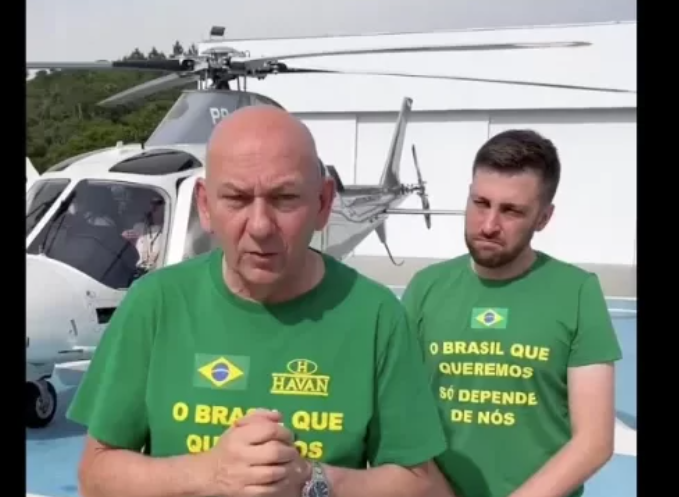 Luciano Hang envia helicópteros para o Rio Grande do Sul