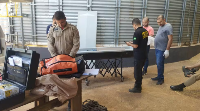 Alagoano morre após cair em silo e ser soterrado por grãos de soja em Mato Grosso