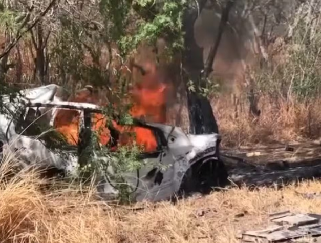 Três pessoas morrem carbonizadas em acidente de trânsito em Inhapi, AL