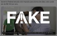 É #FAKE que governo federal estuda criar imposto para donos de pets