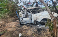 Dois corpos carbonizados são encontrados dentro de carro em Maceió