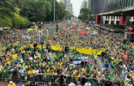 BRASIL: MANIFESTANTES ORGANIZAM ATO NA PAULISTA CONTRA MORAES E PELA ANISTIA