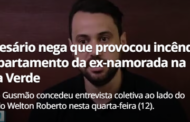 Empresário nega que provocou incêndio em apartamento da ex-namorada na Ponta Verde, Maceió