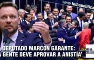 Deputado Marcon afirma que há acordo com Hugo Motta para aprovar anistia de presos do 8 de janeiro; VÍDEO!