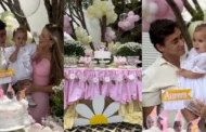 Nikolas Ferreira e esposa celebram aniversário da filha