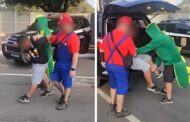 VÍDEO: POLICIAIS FANTASIADOS DE MARIO BROS PRENDEM LADRÃO EM SP