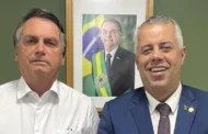 Jair Bolsonaro declara apoio a Evair de Melo ao Senado pelo ES