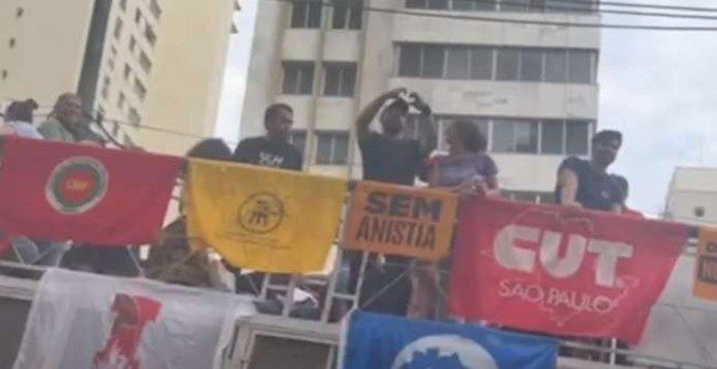 Manifestação contra anistia flopa, Boulos se desespera e acaba desmoralizado (veja o vídeo)