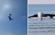 Tragédia: queda de avião em praia resulta na morte de 5 policiais; momento foi gravado em vídeo