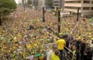 Imagens do alto mostram que evento pela anistia lotou a Avenida Paulista