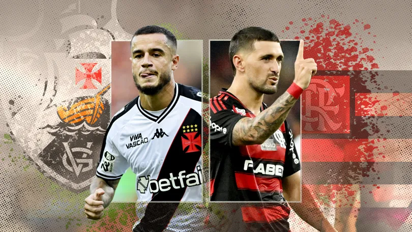 Coutinho x Arrascaeta: quem é mais decisivo com as camisas de Vasco e Flamengo? Checamos!