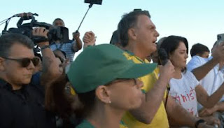 VÍDEO: BOLSONARO DISCURSA EM MANIFESTAÇÃO PELA ANISTIA EM BRASÍLIA
