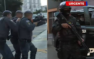 VÍDEO: CINEGRAFISTA DO SBT É FERIDO APÓS SER ALVO DE PEDRADA DURANTE COBERTURA DE PROTESTO EM SP