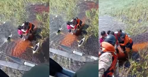 VÍDEO: Grupo sobrevive a queda de avião em pântano com jacarés na Amazônia Boliviana