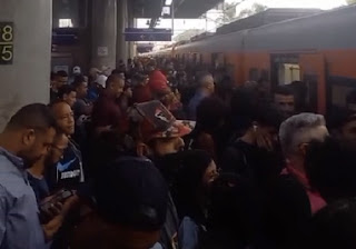 VÍDEO: FALHAS EM TREM GERAM TUMULTO EM SP