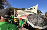 BRASIL: MANIFESTANTES FAZEM CARREATA EM PROTESTO CONTRA MORAES E LULA