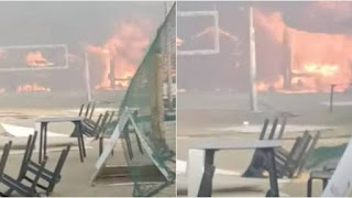 MUNDO: INCÊNDIO PROVOCA EVACUAÇÃO EM AEROPORTO DA ITÁLIA