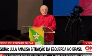 VÍDEO: CNN CORTA LULA APÓS FALA SOBRE IMPLANTAÇÃO DO SOCIALISMO